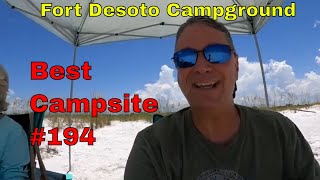 Fort Desoto Campground - Best Site #194