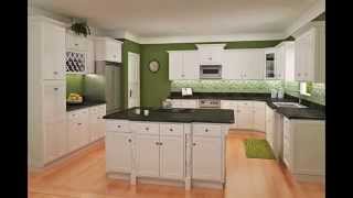 Shaker style kitchen cabinets