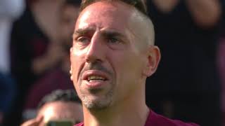 THE MOVING TRIBUTE OF LA SALERNITANA SUPPORTERS FOR RIBERY!