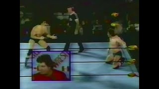 Bob Orton Jr Vs Vinny Valentino With Dick Slater On Commentary