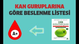 A grubu beslenme - Mizaca göre beslenme