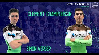 🎥 En Vidéo | Découvrez Simon Verger et Clément Champoussin !