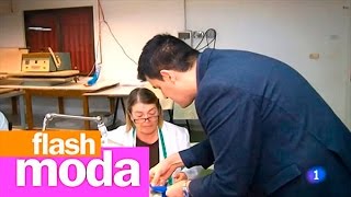 Alejandro de Miguel en flash moda de TVE, mejor diseñador moda nupcial