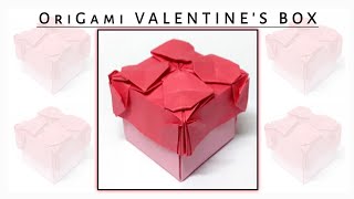 OriGami VALENTINE'S BOX(DesiGned BY MASTER JUGAL)