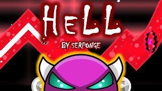 "HeLL" (MEDIUM DEMON) by Serponge 100% [2 Coins] | Geometry Dash