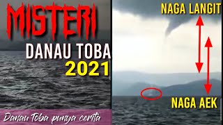 Video amatir puting beliung / Angin Tornado di danau Toba 2021,benar benar seram