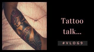 #VLOG9 I got a tattoo!!