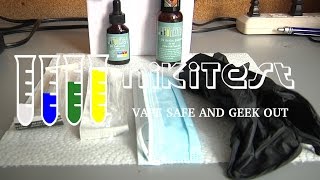 NiKiTest - DIY Nictone testing kit for Eliquid| WackedOutEcig Review