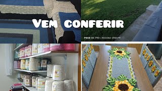 sábado vem comigo🤔 mostrando o outro lado atrás das câmeras de uma crocheteira😊 vem conferir