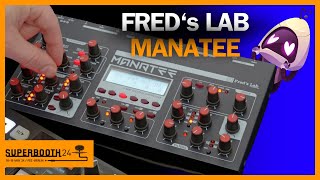 Compact Powerhouse: MANATEE Fred's Lab Synthesizer - Superbooth 2024