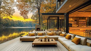 Sweet September Jazz Melody - Soft Jazz In Luxurious Living Room