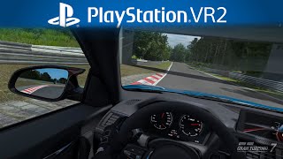 BMW M2 on Nürburgring - Immersion on PS5 with PSVR2 - VR Racing in GT7