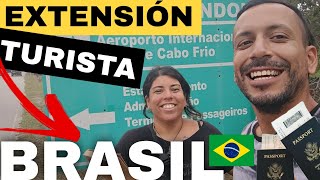 EXTRANJEROS 🇦🇷 hacen RENOVACIÓN de ESTADÍA TURISTA en BRASIL 🇧🇷 180 Días en total ✅