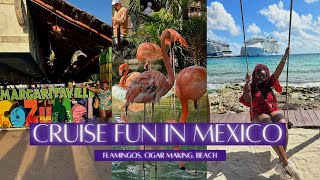 Cuban Cigar Making, Exploring Mexico, Cruise Fun | Royal Caribbean Allure Of The Seas Part 2 Vlog