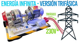 Generador de Energía Infinita 10Kw 230V Trifásico - Liberty Engine 1.1