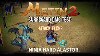 Hard Alastor vs. Ninja - DMG test surfboard / mount / attack elixir