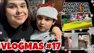 Envuelve tus regalos de forma económica!! 🎁☺️✨..  #vlogmas #17