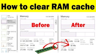 clear ram cache windows 11 || clear ram cache memory || fix high memory usage windows 11