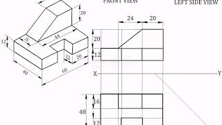 Orthographic Projection I Problem 4