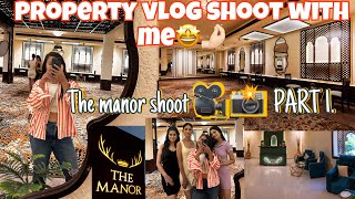 “PROPERTY SHOOT VLOG part1.” The Manor x saanwari | creative & styled by me.  #shoot #youtube