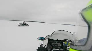 Ski-Doo ride on Shabogamo Lake.