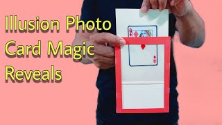 Illusion Photos Card Magic Gimmick #mr_yut_magic #magic #tutorial