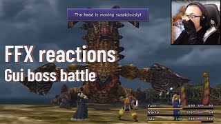 Final Fantasy X reactions - this caterpillar boss ruined my life