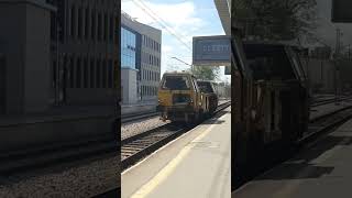 podbijarka torowa na stacji Kielce Główne #like #subscribe #train #trainspotting #railway