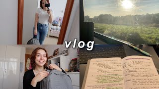 vlog: socializing concerns, first week of university, what's in my school bag.