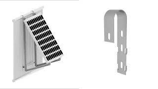 Solar Balcony Structure System（ZAM）-MG SOLAR