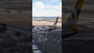 Insane Airbus A320 Landing at San Antonio Airport Shocks Passengers #aviation