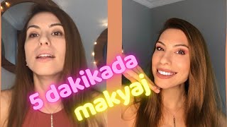 5 dakikada makyaj nasıl yapılır ?