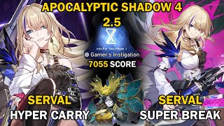 ROCK ON! Serval Carry & Super Break | Apocalyptic Shadow Stage 4 (3 Stars) | Honkai Star Rail 2.5