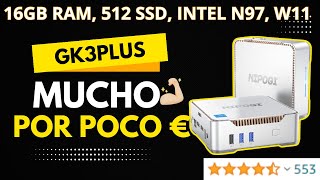 ¿Mejor que una Raspberry Pi 5? 😱 Mini PC Nipogi GK3Plus