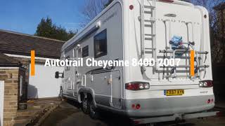 Autotrail Cheyenne 840D twin tag axle motorhome