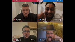 Barello/Arafat/Yasser/Kürt Ibo LIVE ( Kürt Ibo muss duschen )