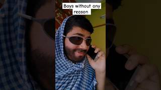 Boys without any reason || Funny shots video 🤣🤣 #Funny #comedy #shorts #viral #memes #bgmi #pubg