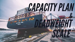 What is a Capacity plan | How to use Capacity Plan and deadweight scale on a Ship | funnel2tunnel |