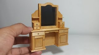 Como Hacer Muebles Miniatura Con Palitos De Helado - Miniature Furniture