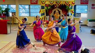 Chandrasekhara at Sai Temple-Malini Nair and Group