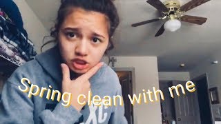 spring clean with me