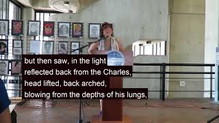 Carla Schwartz Reads Under the Mass Ave Bridge #cb99videos @artsinboston