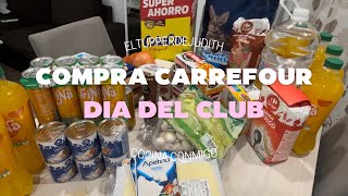 COMPRA CARREFOUR DIA DEL CLUB 🛒 Aprovechando las ofertas del catalogo | eltupperdejudith