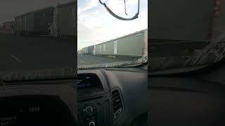 triple mobile homes pull over on loop 250 flat tires Midland tx Aug 2024