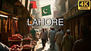 🇵🇰 Lahore, Pakistan EYE-OPENING Walking Tour in 4K 60FPS