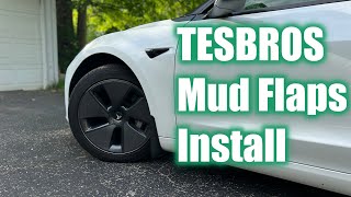 How to Install Mud Flaps on Tesla Model 3