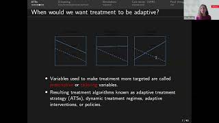 Erica Moodie: Flexible modeling of adaptive treatment strategies for censored outcomes