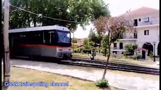 STADLER BDmh 2Z+4A/12"gear DMU departing from Kalavrita station 14-5-2017