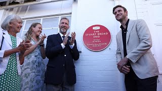 ⭐️ Greatness, immortalised. | The Stuart Broad End is officially renamed