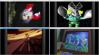 All the attract modes of PlayStation games before 1996 in MAME